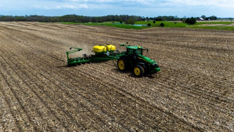 Spring Planting Season drone project