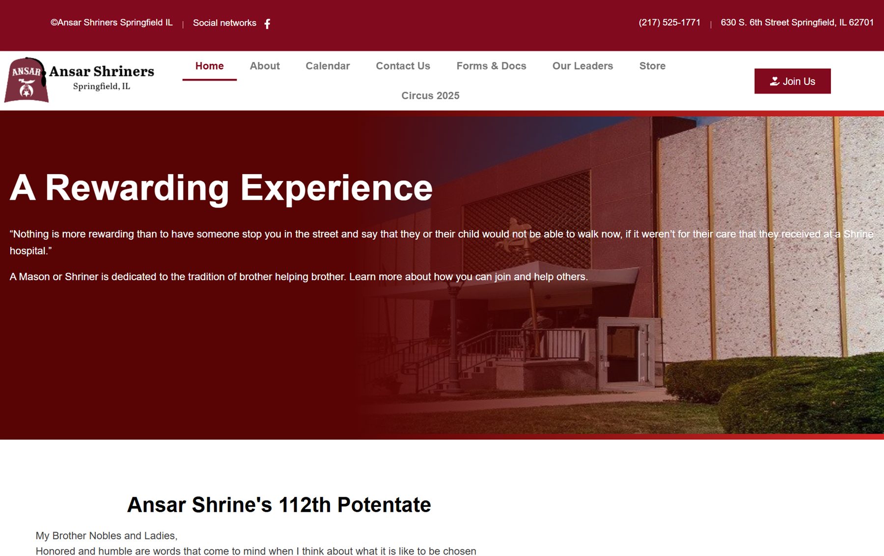 Ansar Shrine website case study by Elevated Ideas