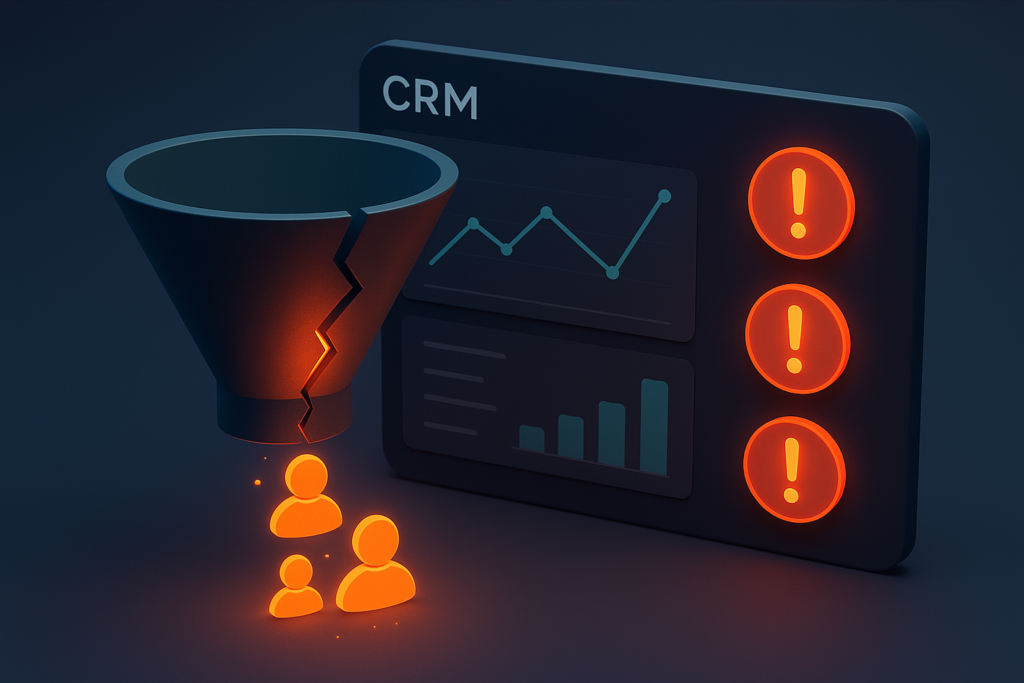Warning signs that a CRM is losing customers