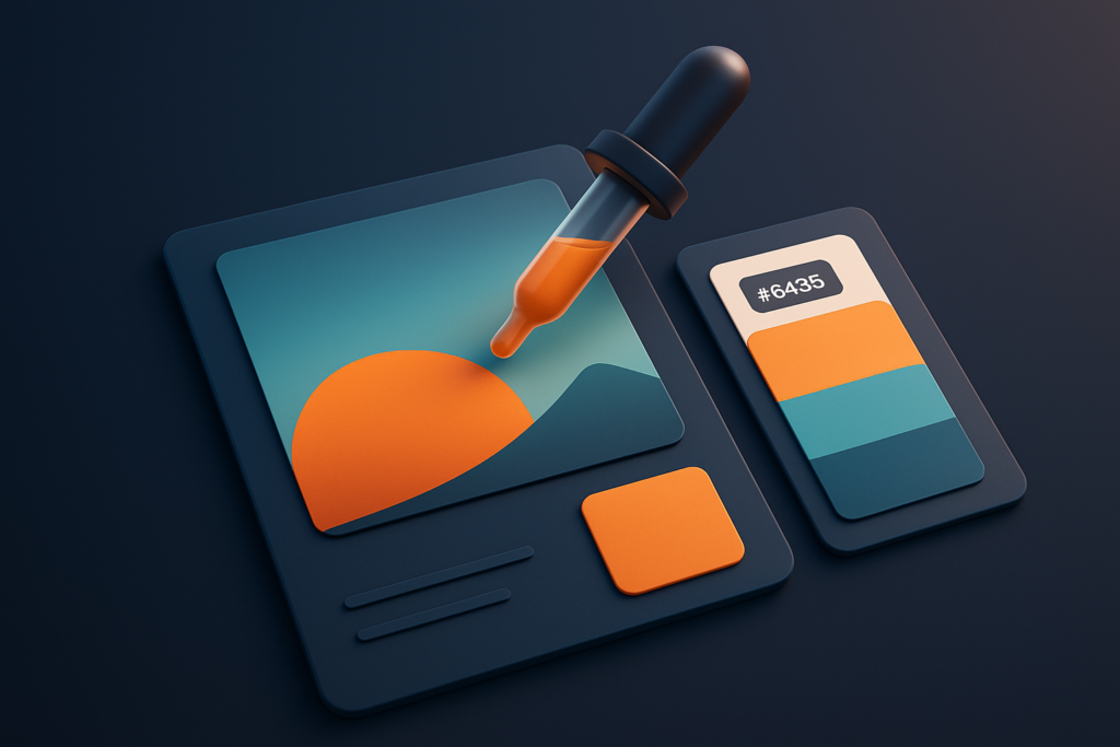 How to get the hex code of a color from an image