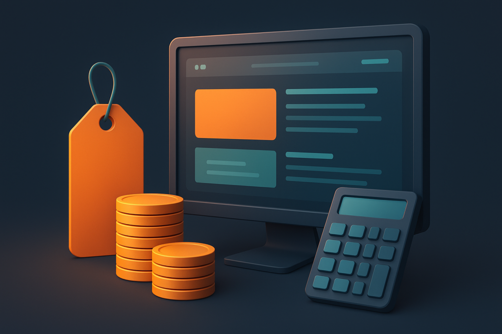 How much a website costs in 2026 by type