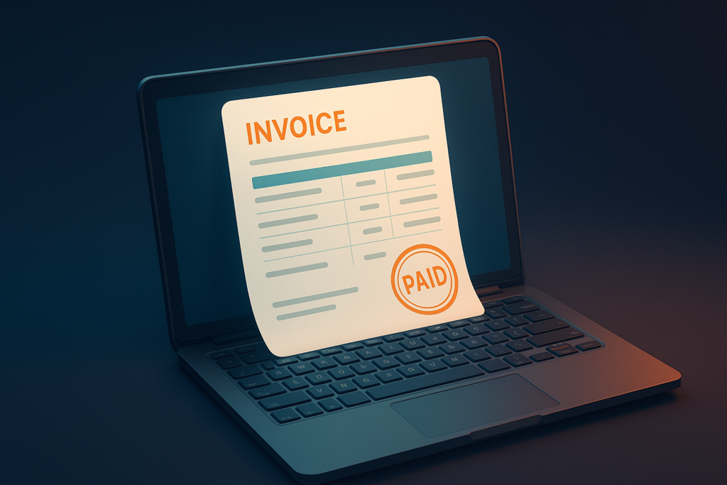 How to make a professional invoice for a small business